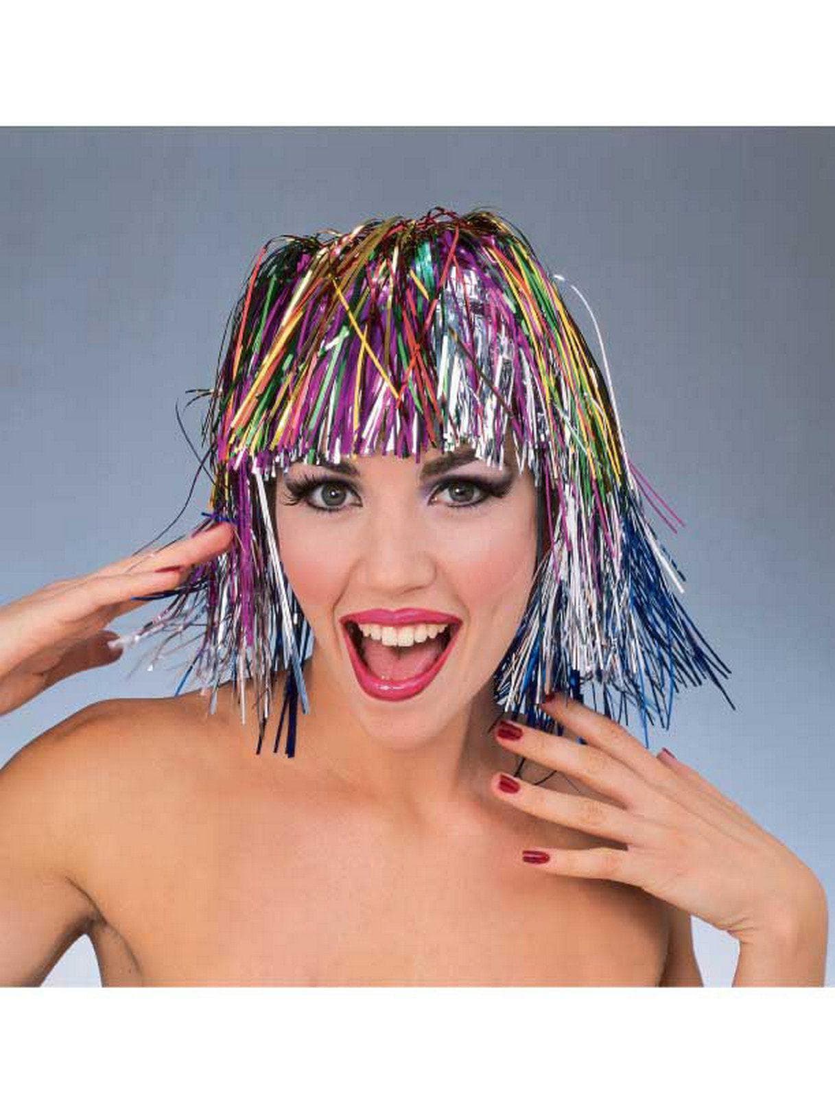 Tinsel Multi-Color Wig - costumes.com