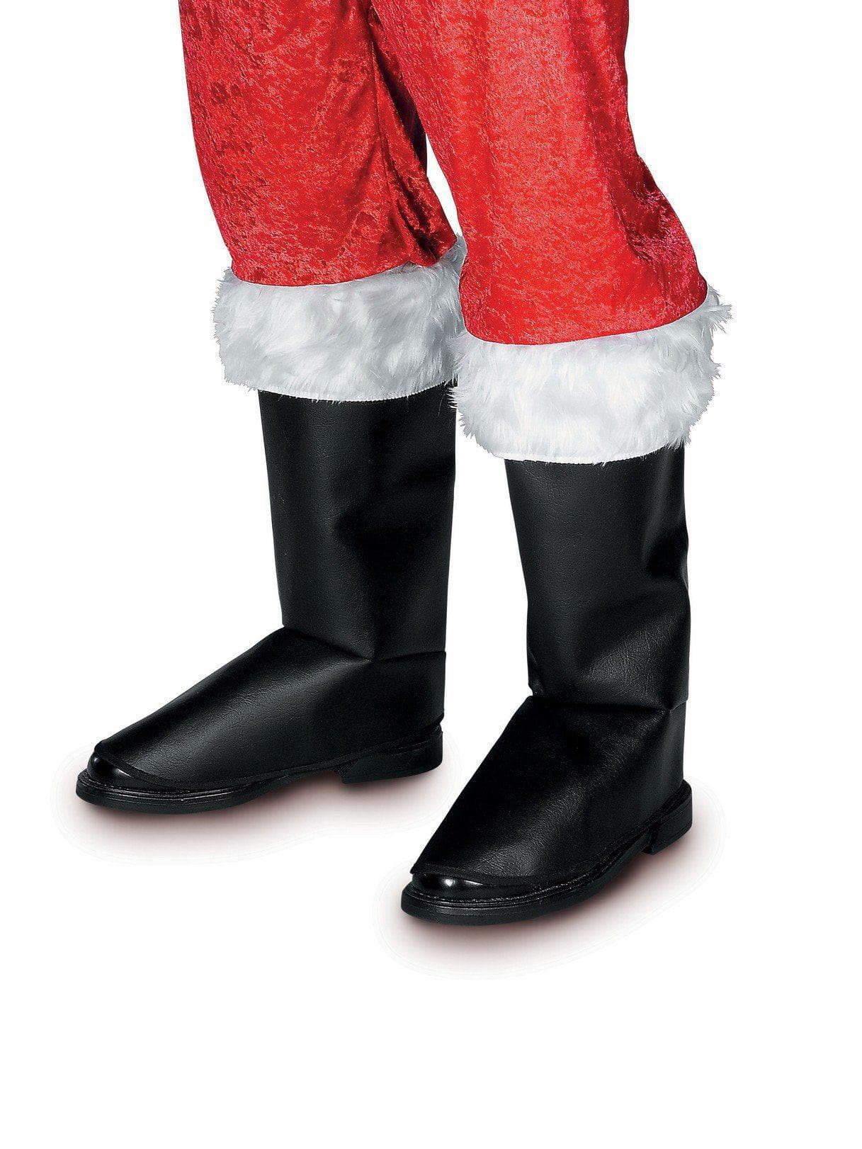 Santa Deluxe Boot Tops - costumes.com
