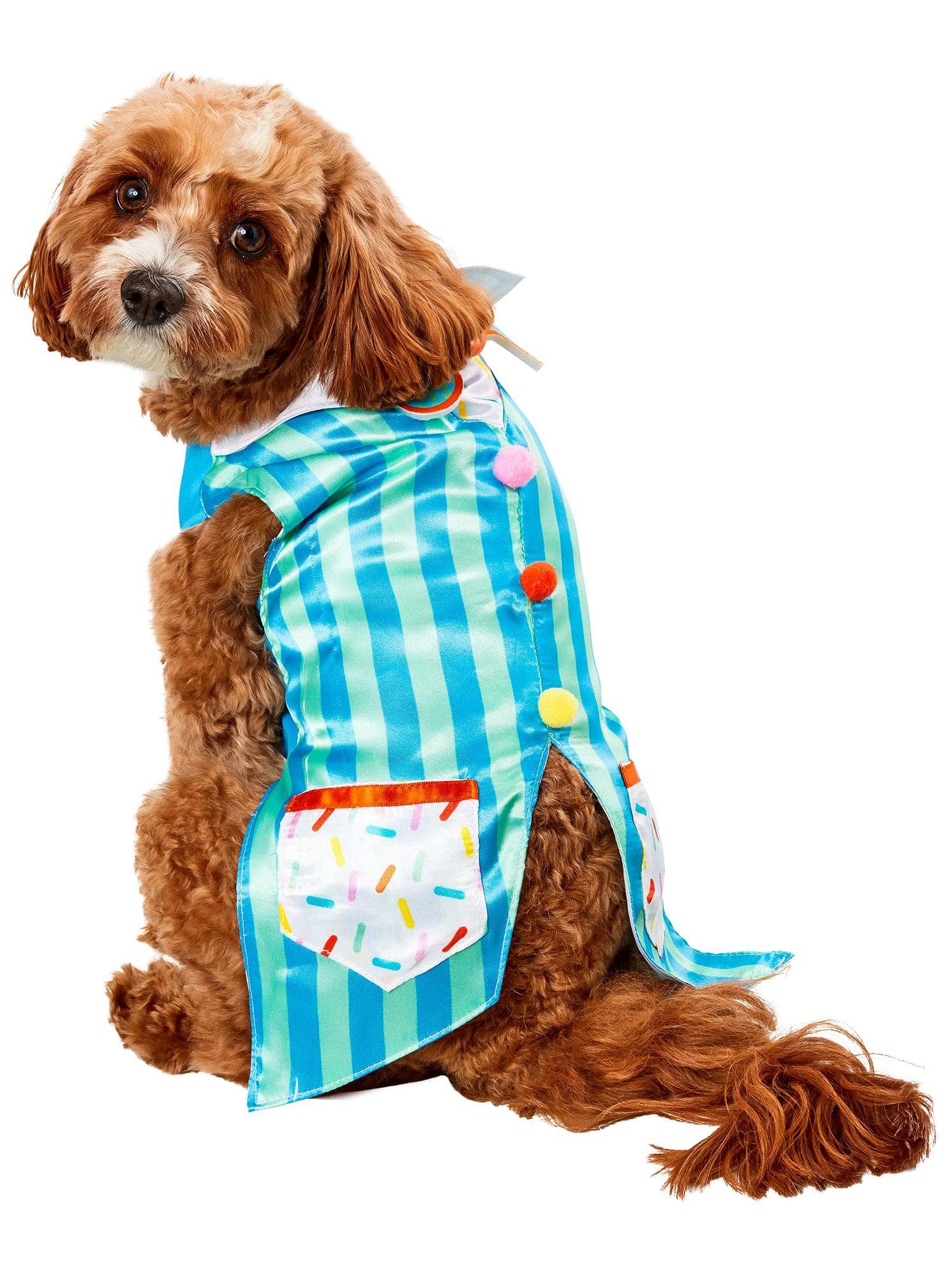 Birthday Stripes and Sprinkles Pet Vest - costumes.com