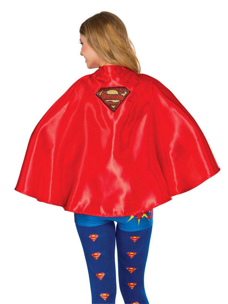 Women's Short Supergirl Cape