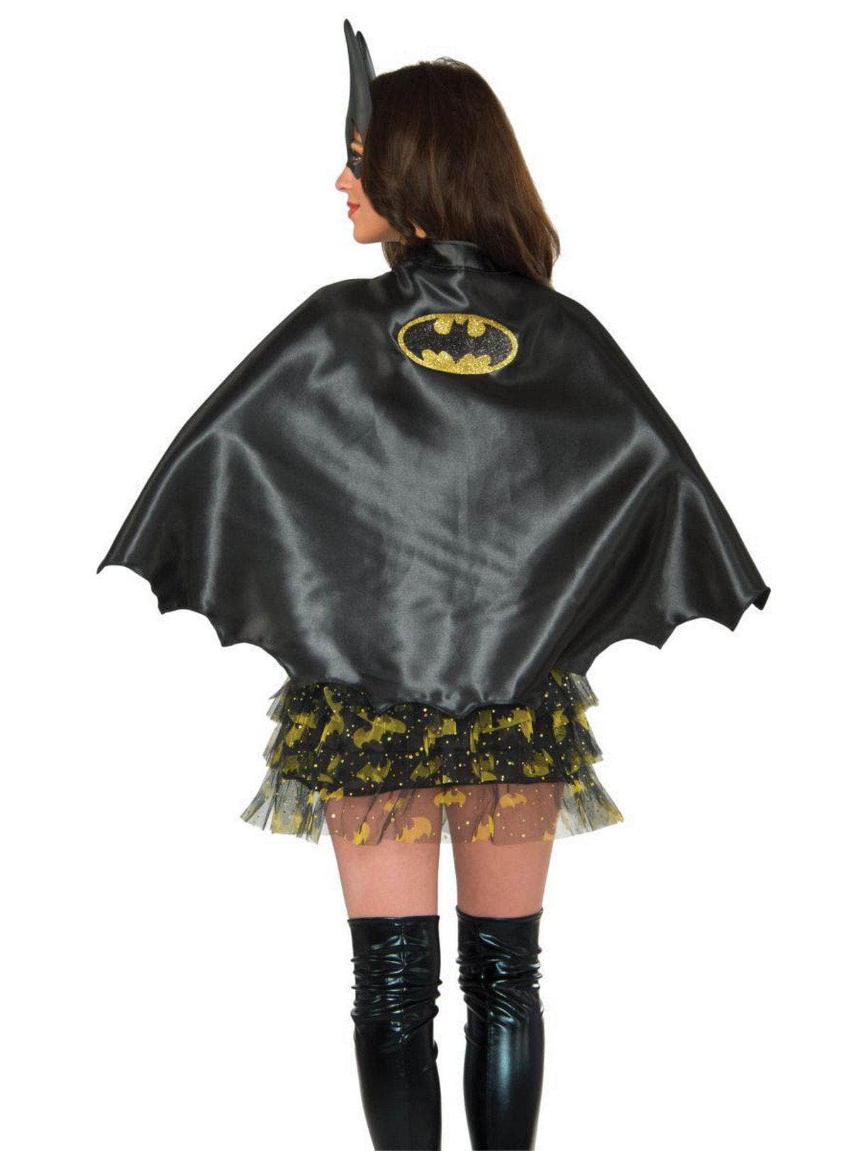 Adult Black Batgirl Cape - costumes.com