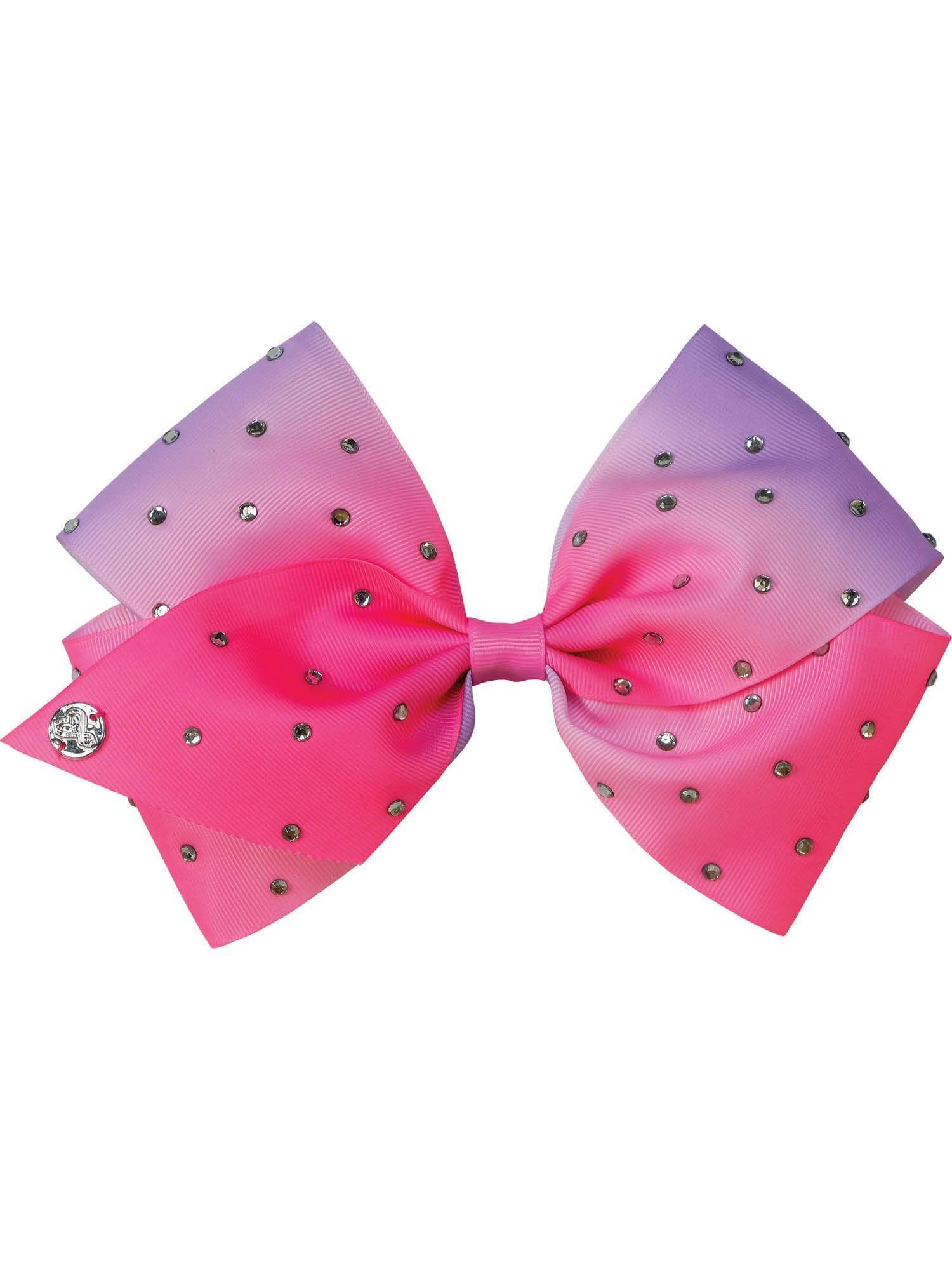 Girls' JoJo Siwa Pink Ombre Hair Bow - costumes.com