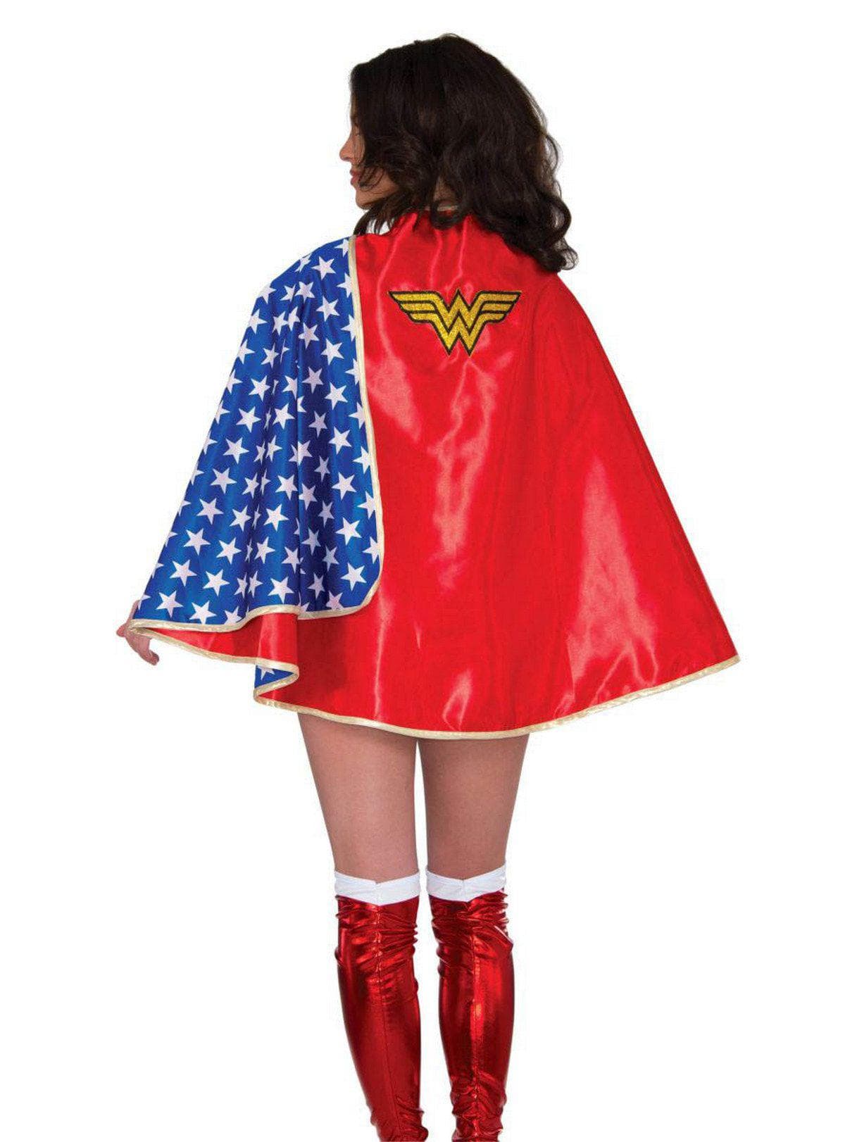 Women's Long Classic Wonder Woman Cape - costumes.com