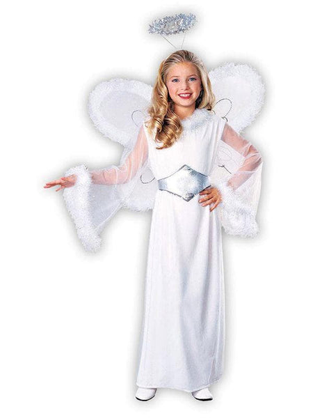Girls' Frilly Snow Angel Costume