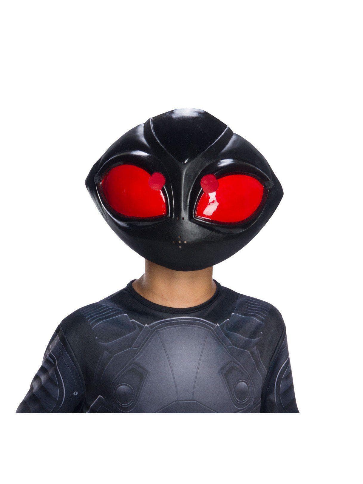 Kids Black Mantha 12 Mask - costumes.com