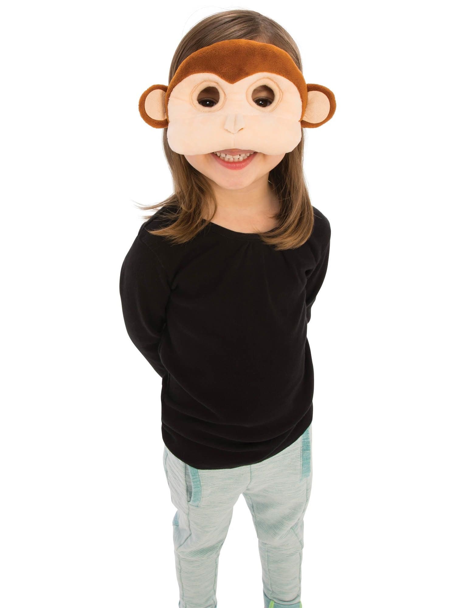 Plush Monkey Eye Mask - costumes.com