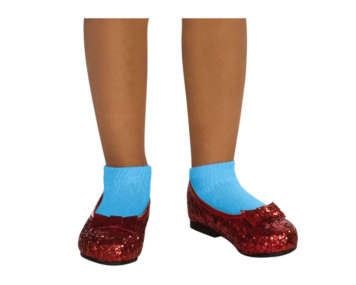 Kids Red Sequin Dorothy Deluxe Shoes - costumes.com