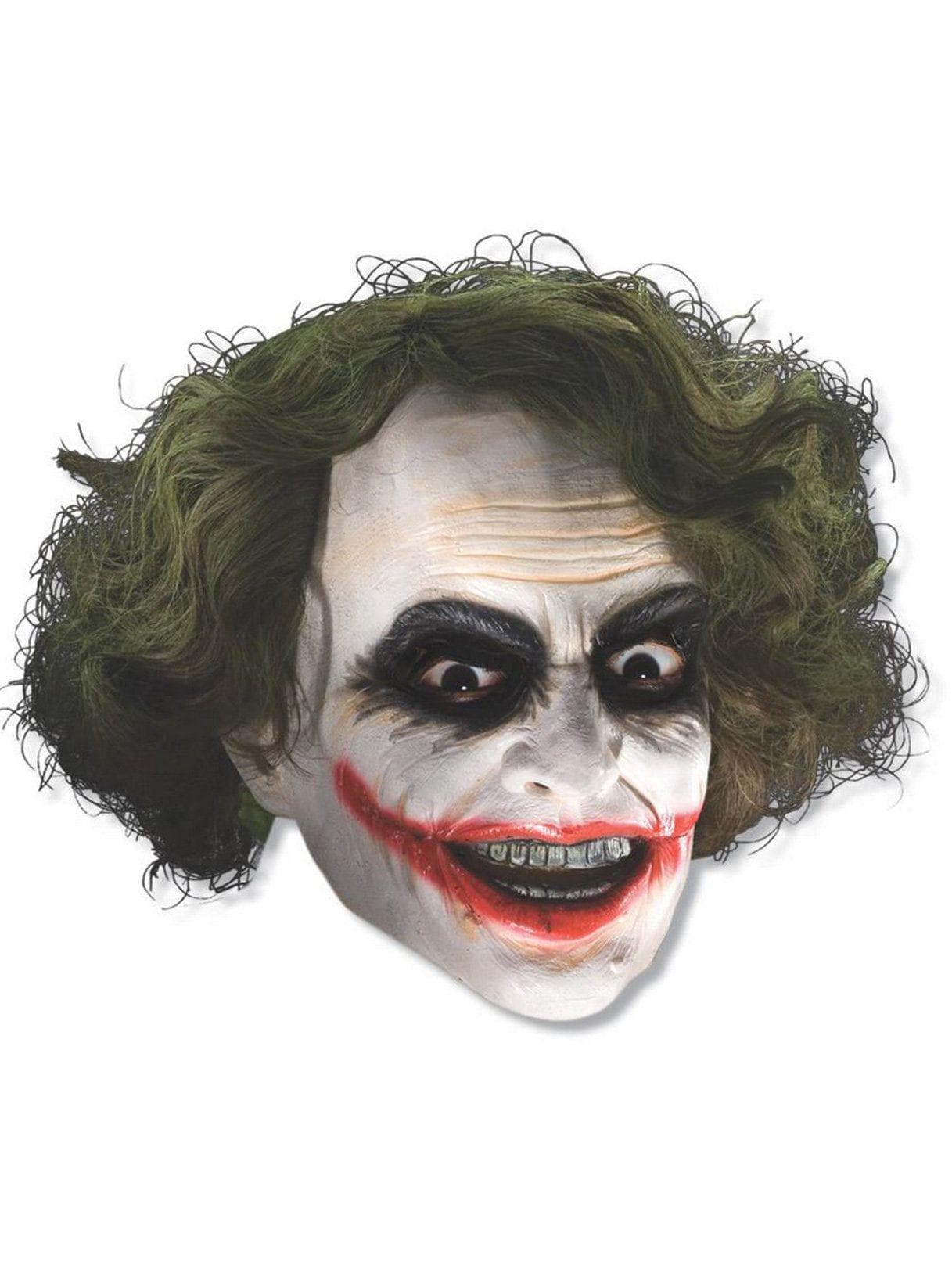 Kids' The Dark Knight Joker Mask with Hair - costumes.com