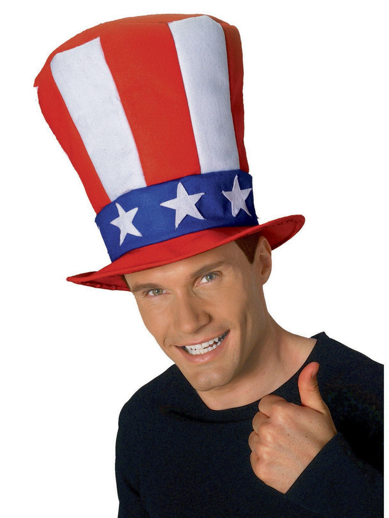 Adult Uncle Sam Stovepipe Hat - costumes.com