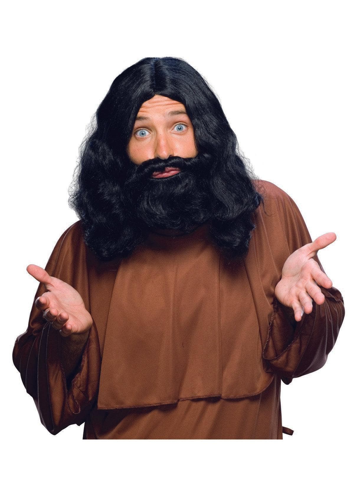 Biblical Mens Beard & Wig Set - costumes.com