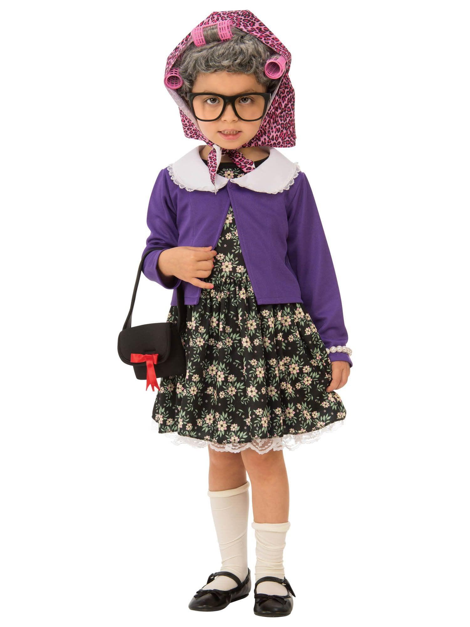 Kids Little Old Lady Costume - costumes.com