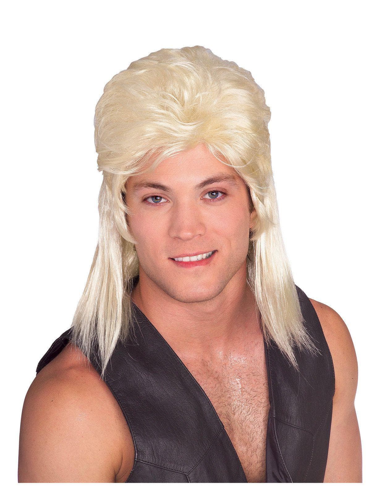 Men's Blonde Mullet Wig - costumes.com