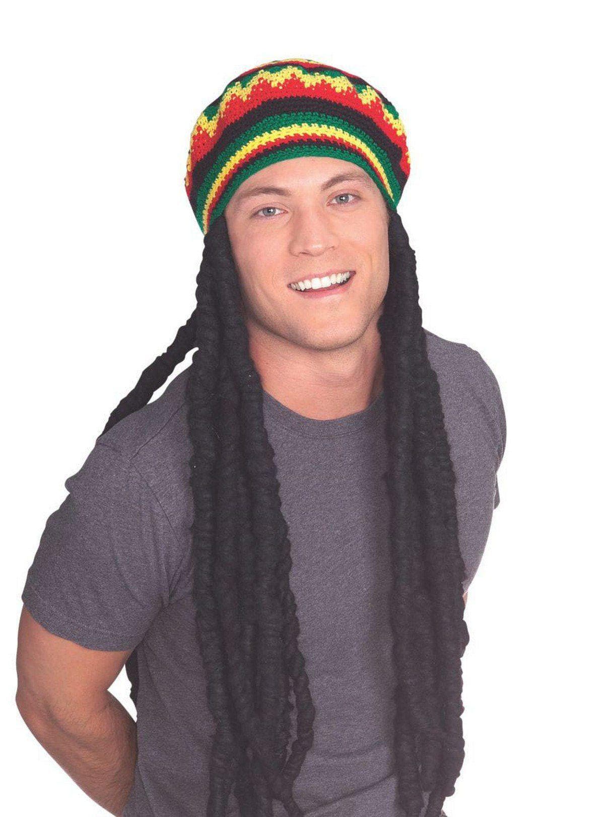Rasta Adult Wig Cap - costumes.com