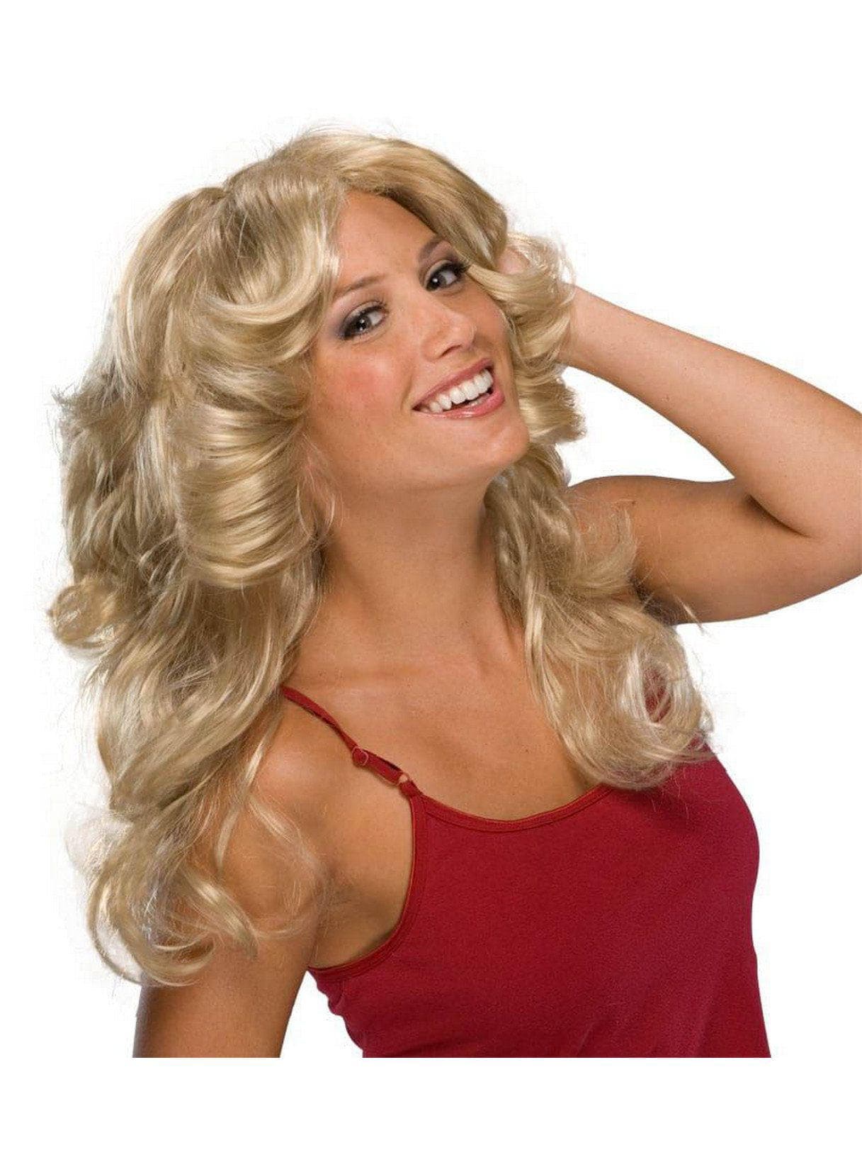 Women's Blonde Deja Vu Disco Doll Wig - costumes.com