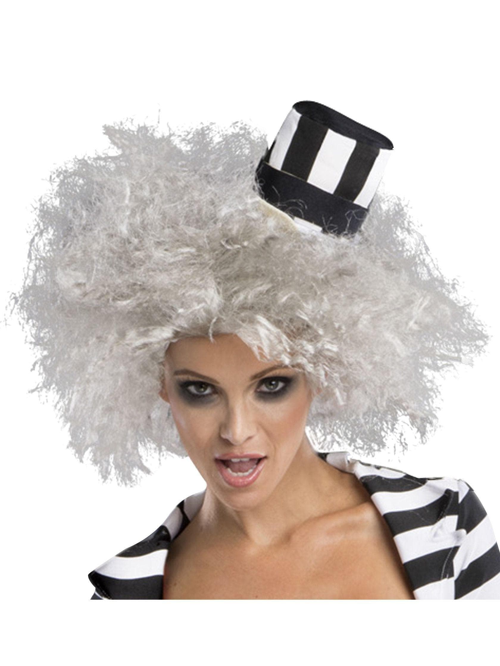 Women's White Beetlejuice Wig - costumes.com