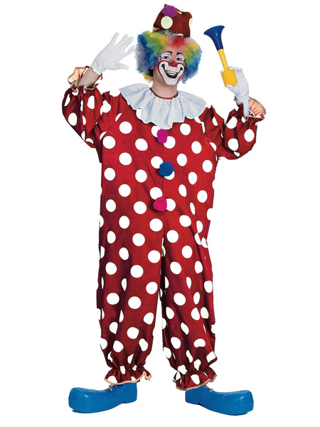Adult Dotted Clown Costume