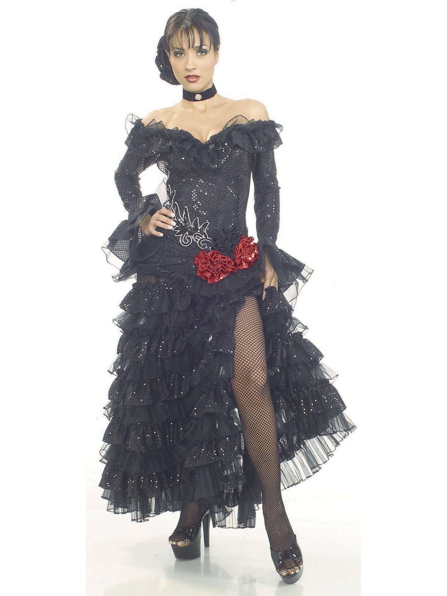 Adult Senorita Black Costume - costumes.com