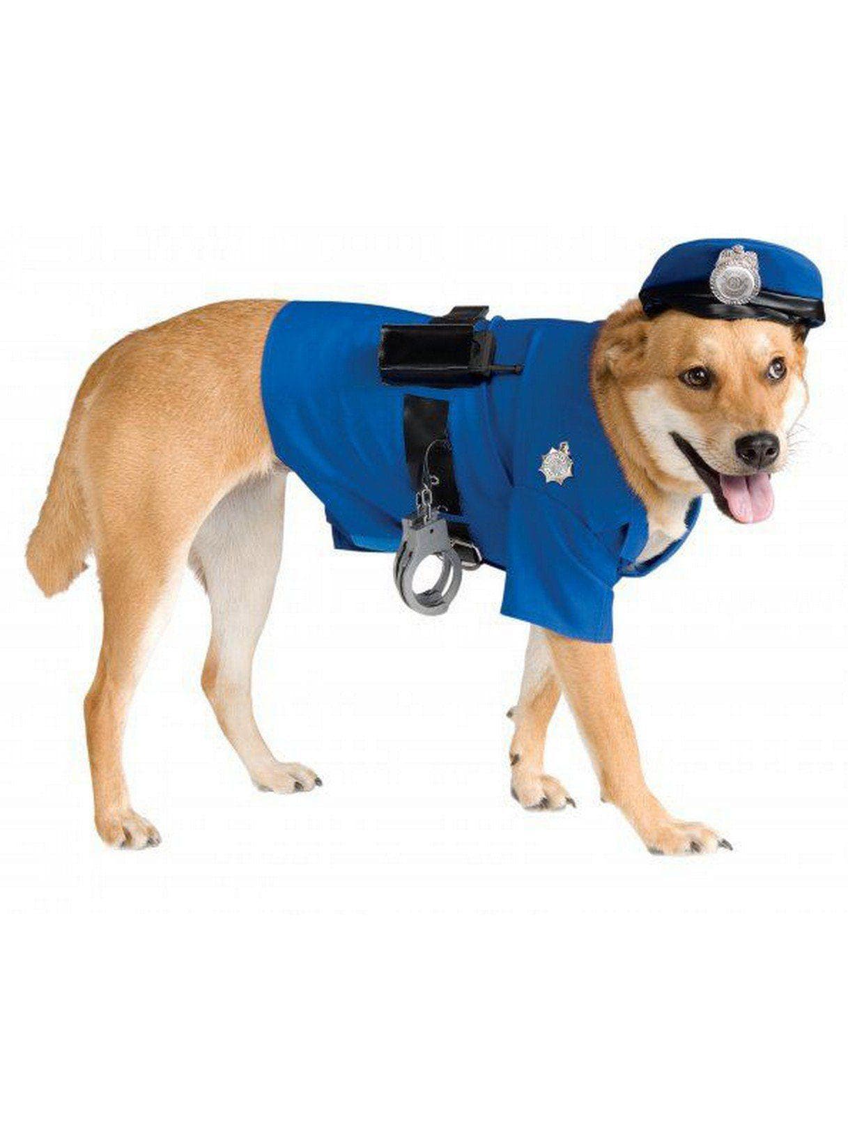 Police Big Dog Pet Costume - costumes.com