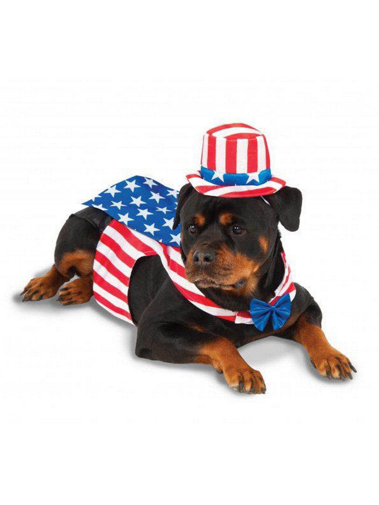 Pet Big Dog Uncle Sam Costume - costumes.com