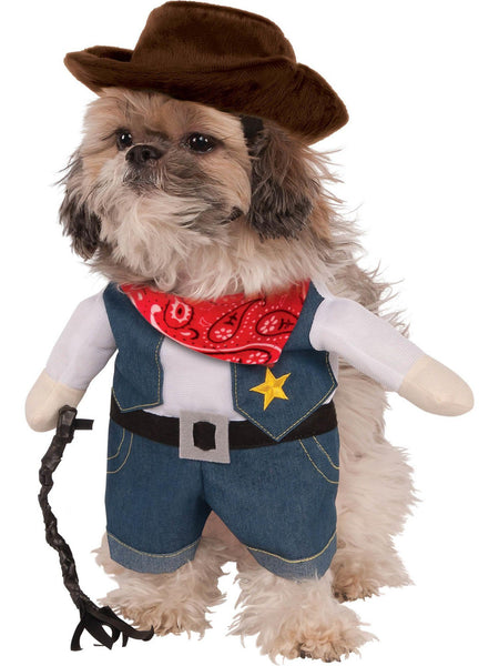 Pet's Walking Cowboy Costume