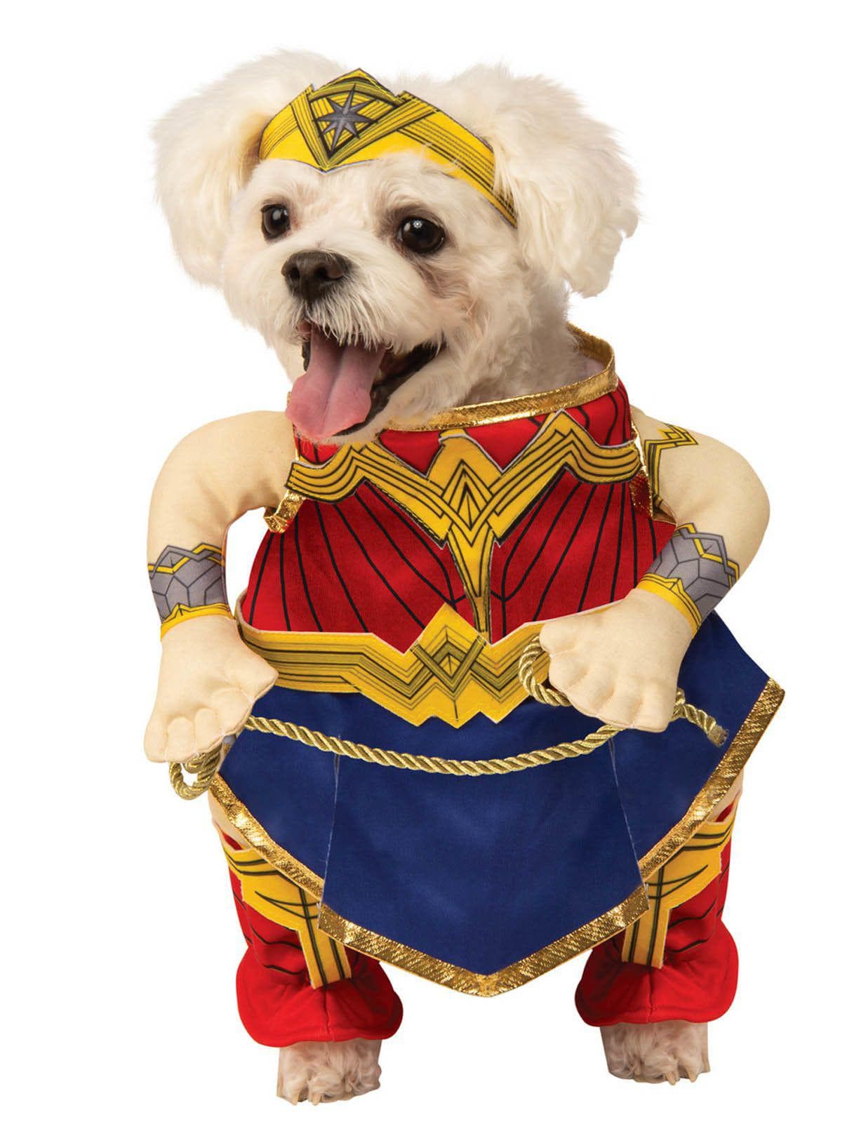 WW84 Wonder Woman Walking Pet Costume - costumes.com