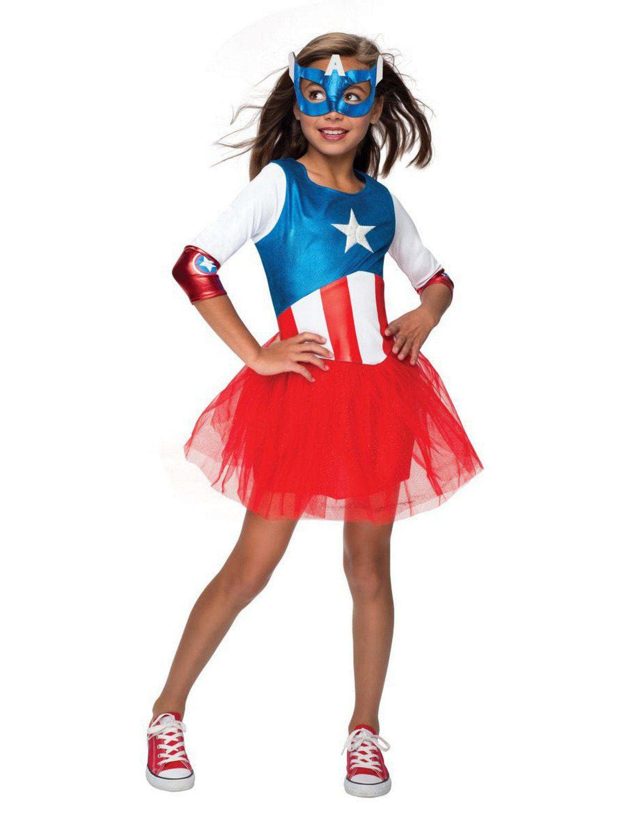 Kids Avengers Captain America Costume - costumes.com
