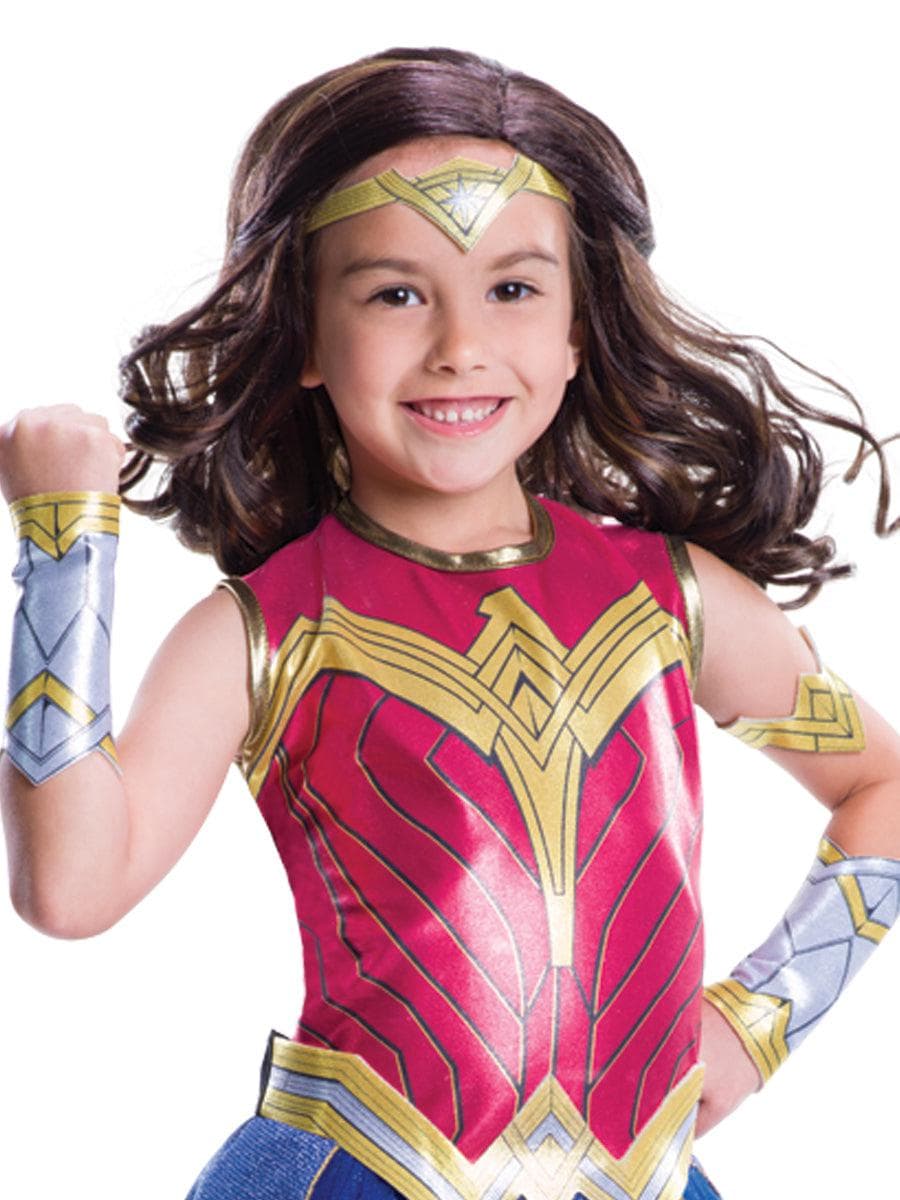 Kids Justice League Wonder Woman Deluxe Costume - costumes.com