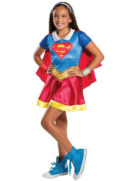 Girls' DC Superhero Girls Supergirl Costume