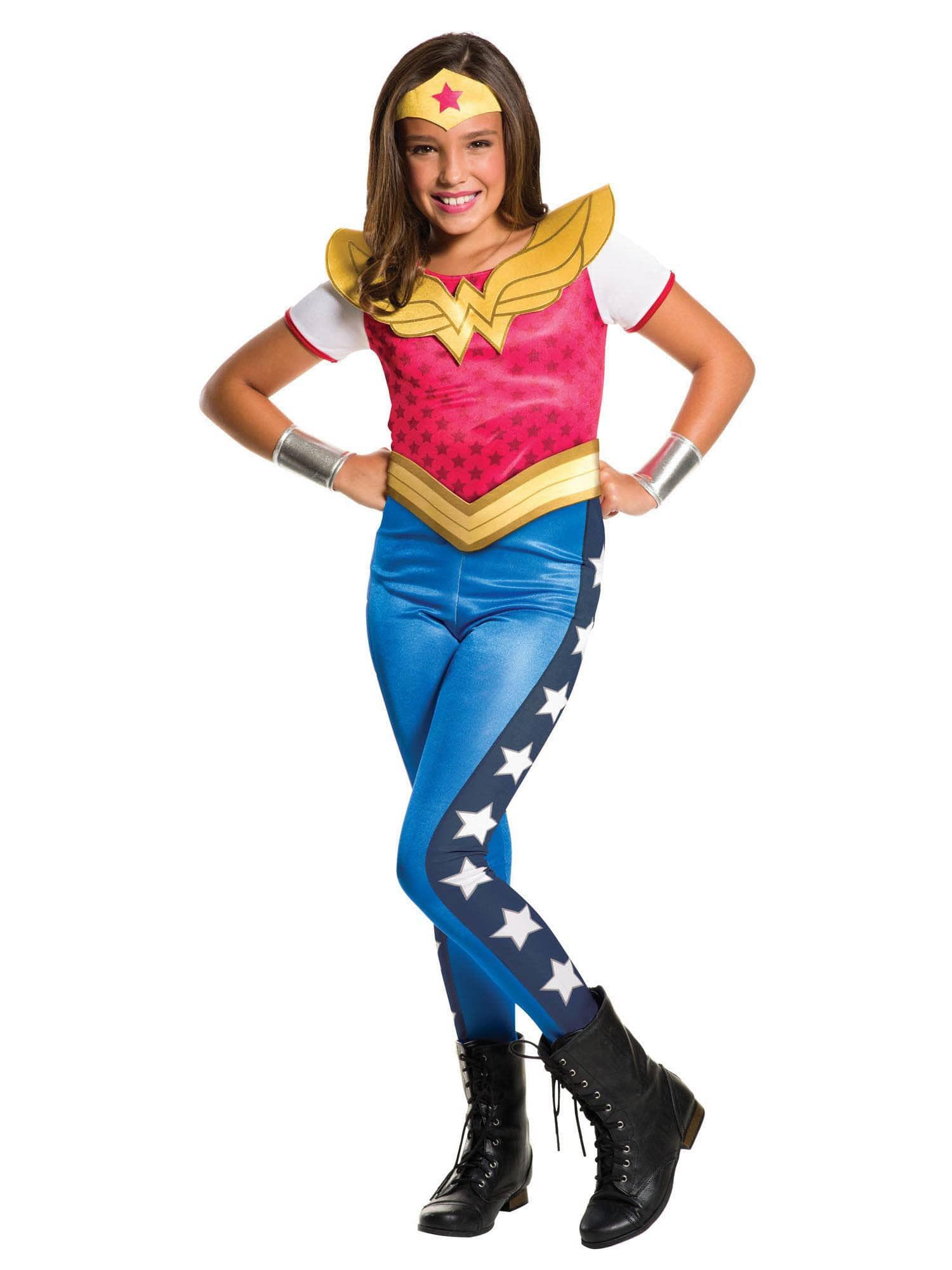 Girls' DC Superhero Girls Wonder Woman Costume - costumes.com