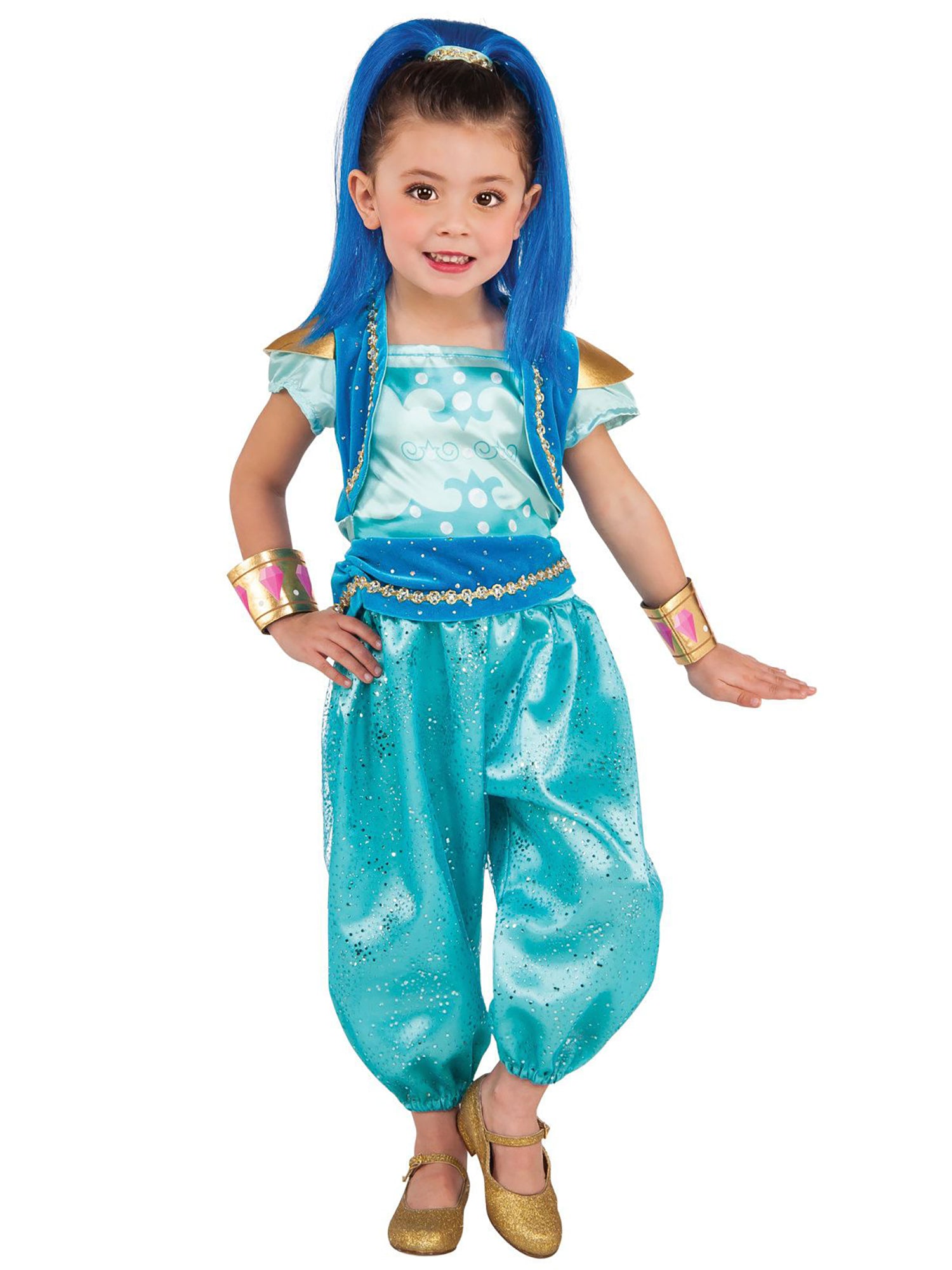 Baby/Toddler Shimmer And Shine Shine Deluxe Costume - costumes.com