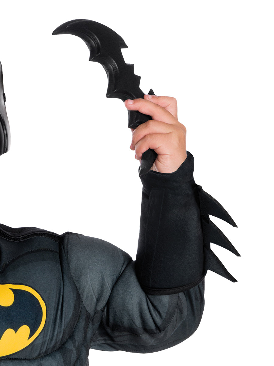 Kids Justice League Batman Deluxe Costume - costumes.com