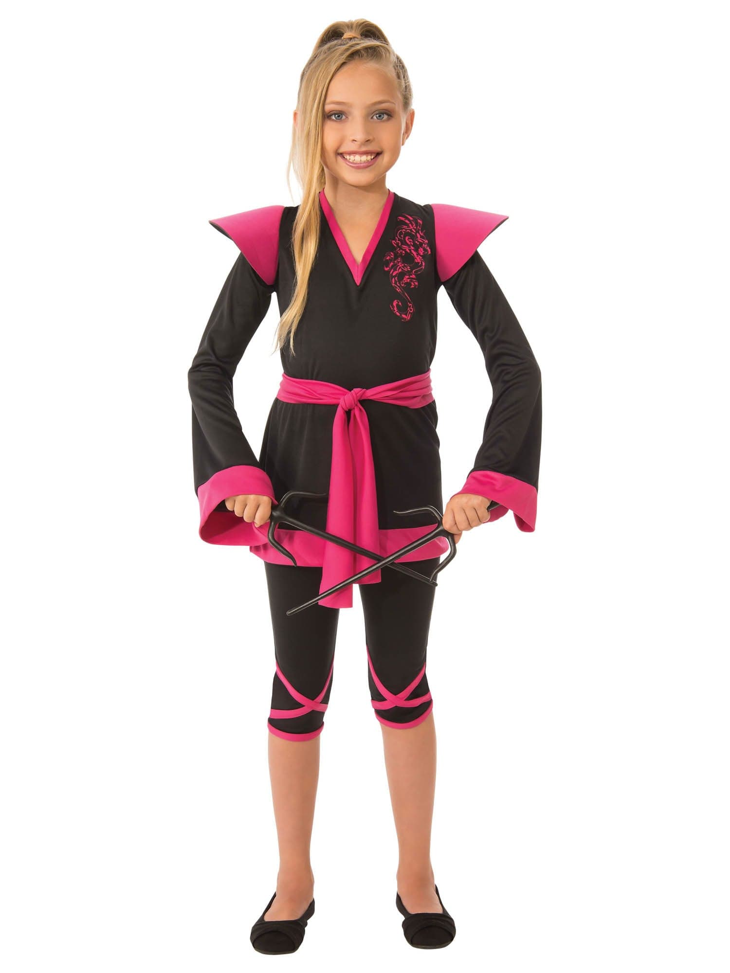 Kids Ninja Girl Costume - costumes.com