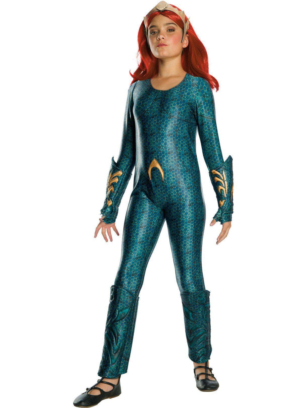 Girls' Aquaman Mera Costume - Deluxe - costumes.com