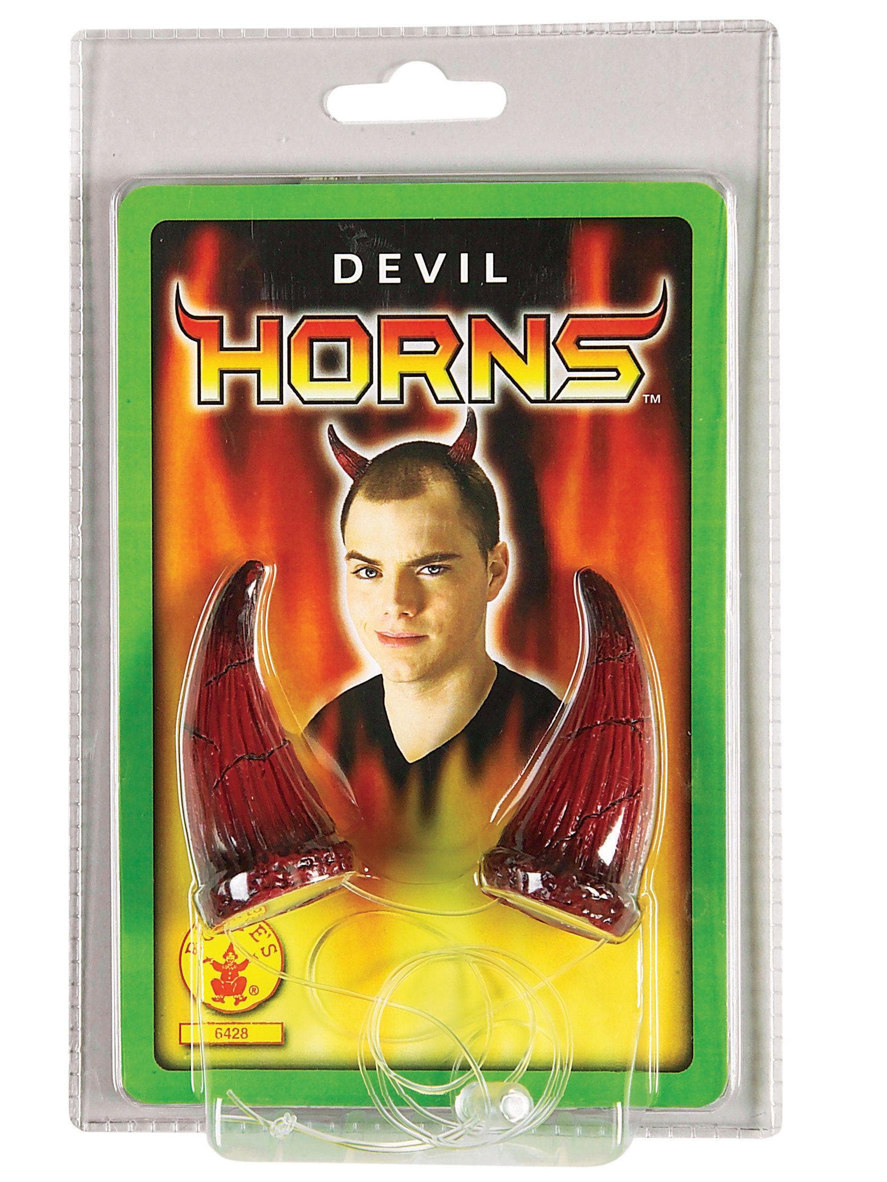 Adult Evil Devil Horns Headpiece - costumes.com