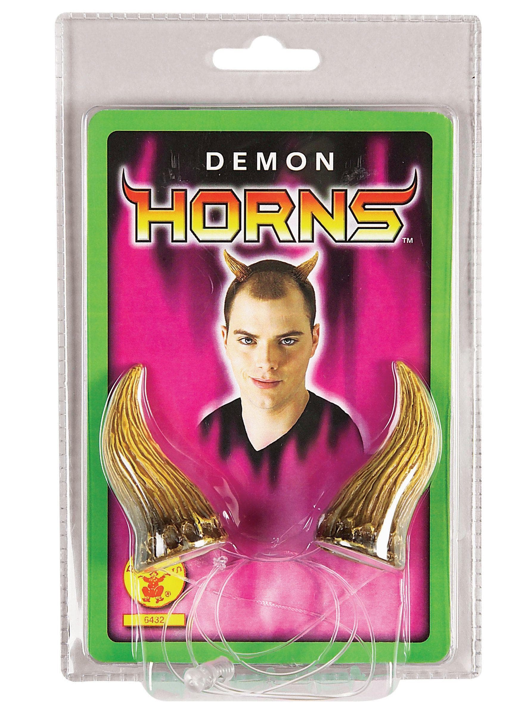 Adult Demon Horns Headpiece - costumes.com