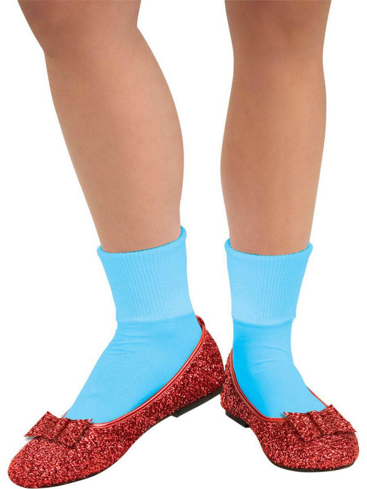 Women's Red Glitter Ballet Deluxe Shoes - costumes.com