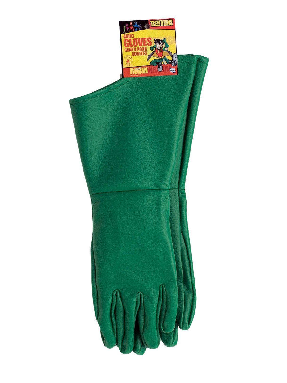 Adult Teen Titan Robin Gloves - costumes.com