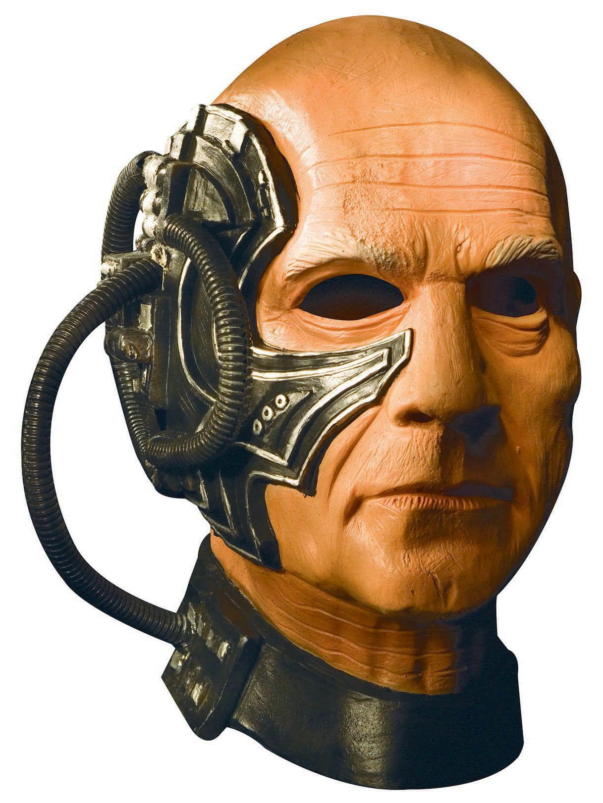 Star Trek Locutus Overhead Latex Mask - costumes.com