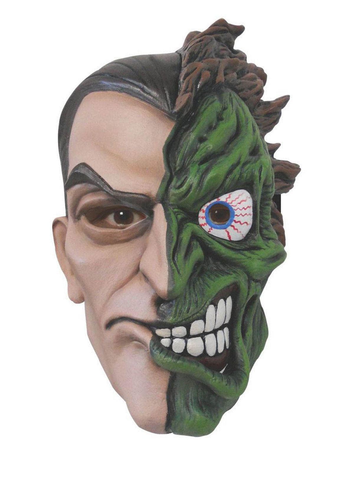 Adult DC Comics Two-Face  Overhead Latex Mask - costumes.com