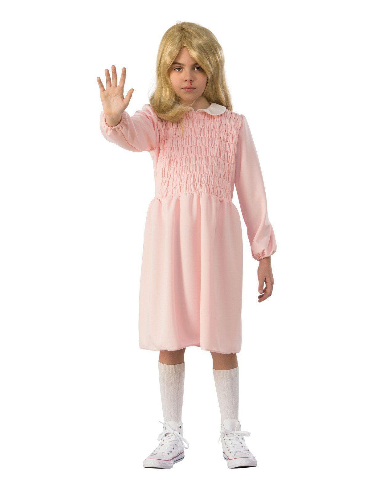 Kids Stranger Things Eleven Costume - costumes.com