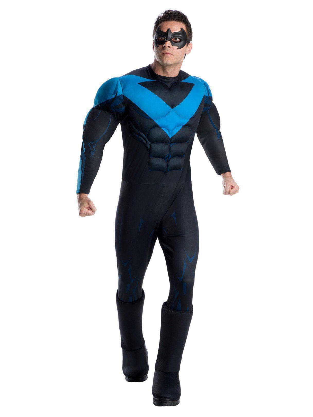 Adult DC Comics Nightwing Deluxe Costume - costumes.com