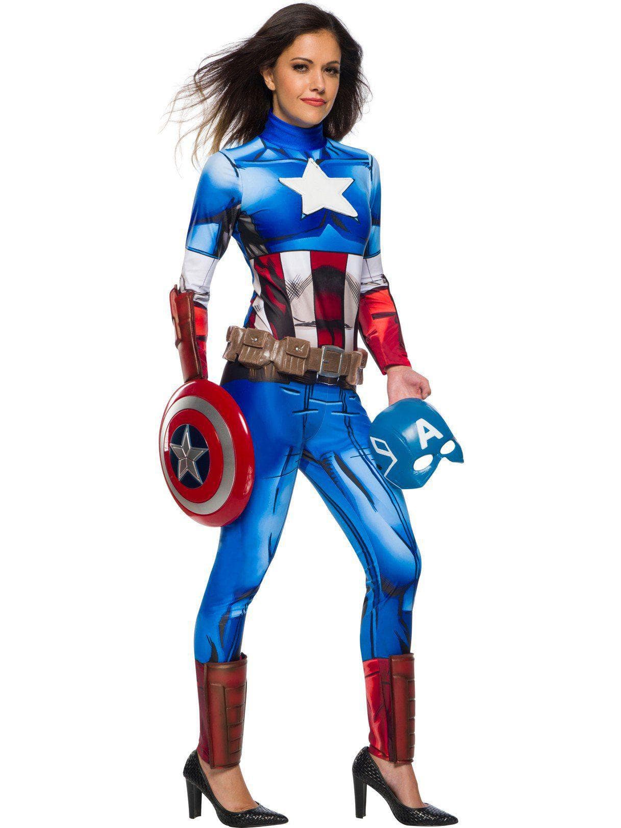 Adult Avengers Captain America Costume - costumes.com