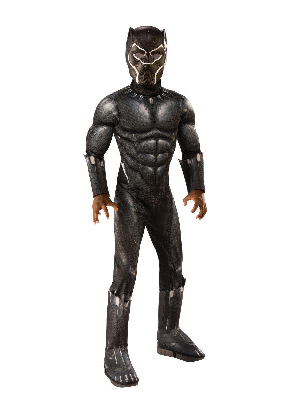 Kids Black Panther Black Panther Deluxe Costume - costumes.com