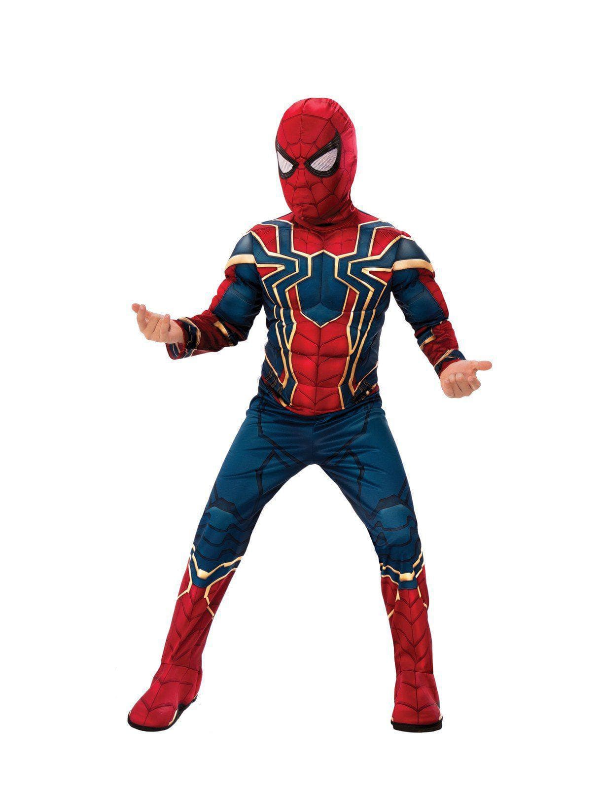 Kids Avengers Iron Spider Deluxe Costume - costumes.com