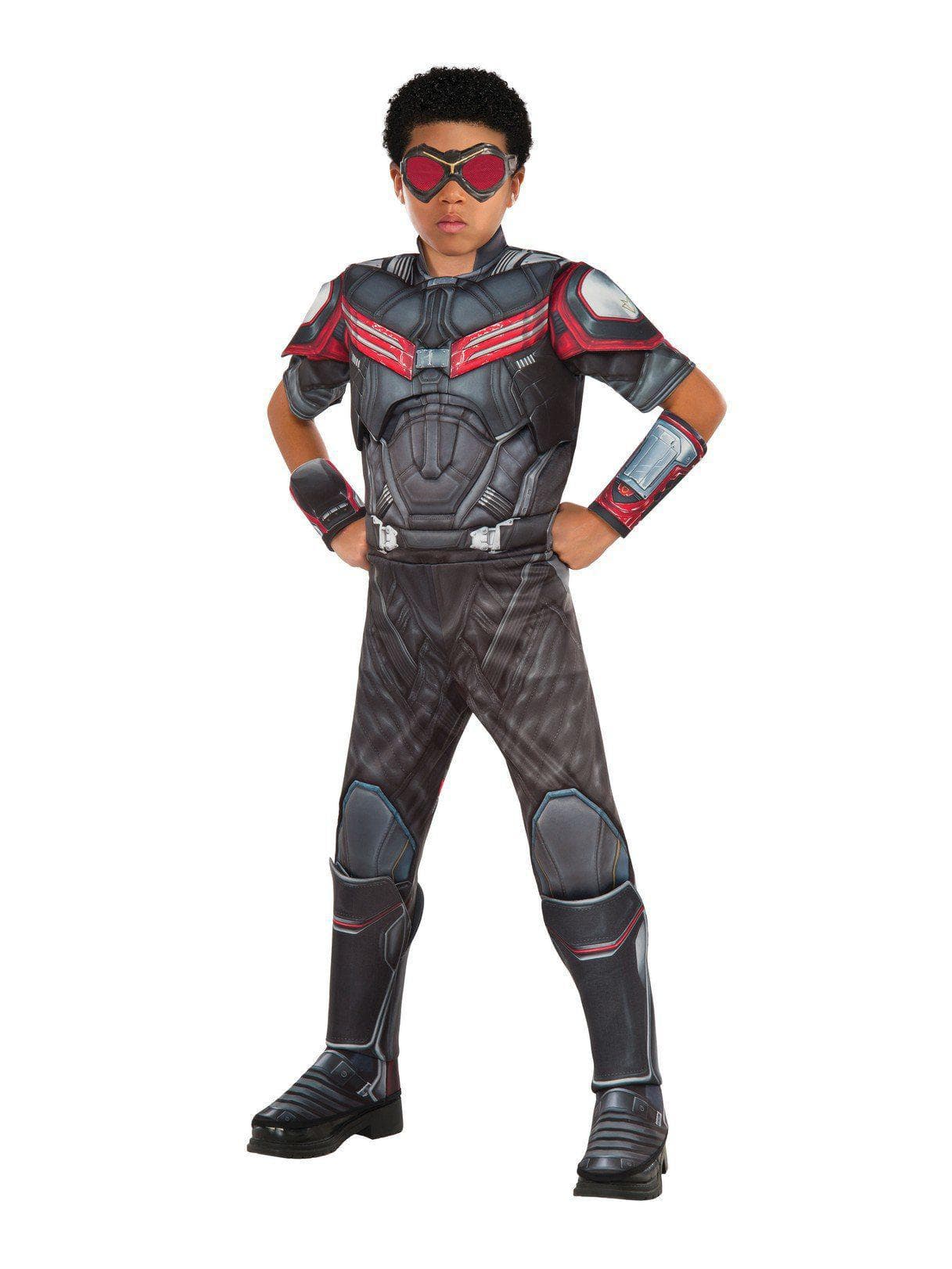 Kids Avengers Falcon Deluxe Costume - costumes.com
