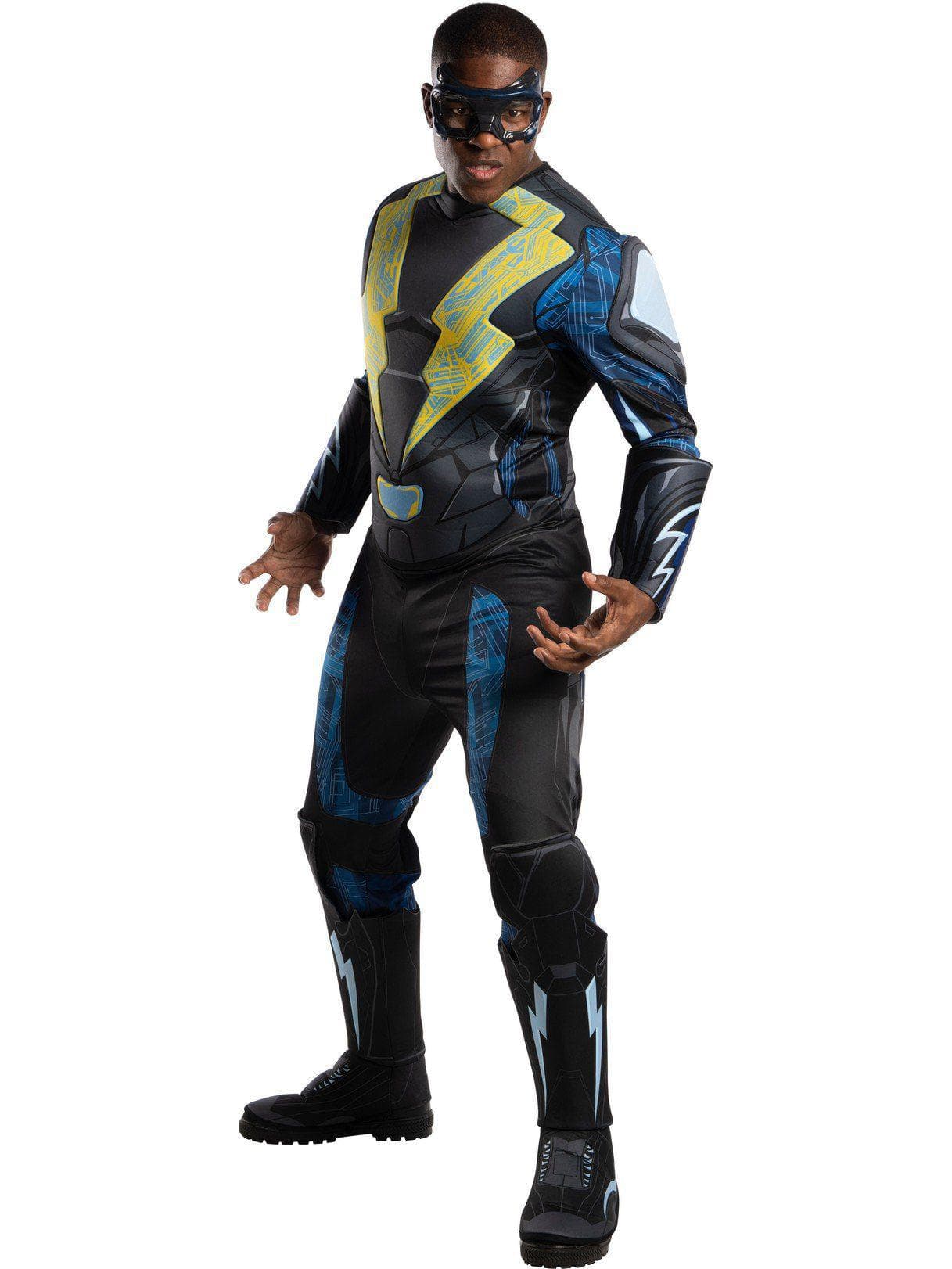 Adult DC Comics Black Lightning Deluxe Costume - costumes.com
