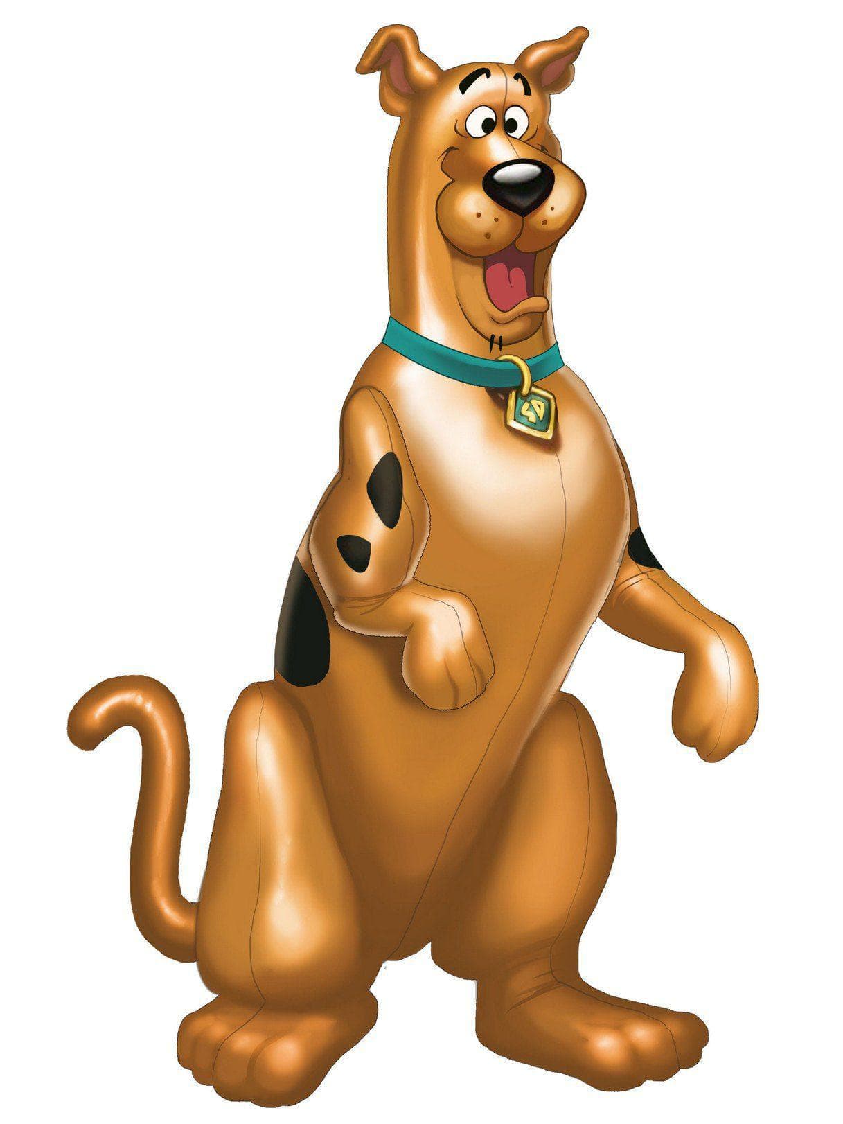 Kids' Scooby-Doo Inflatable Scooby Costume - costumes.com