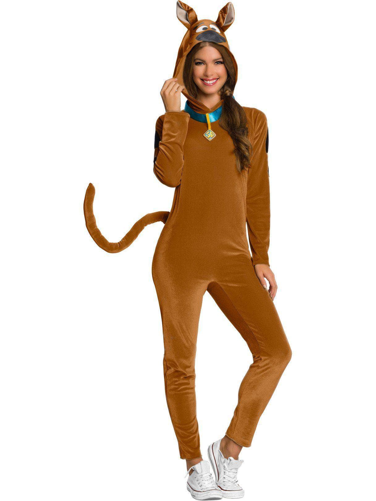 Women's Scooby-Doo Hooded Jumpsuit - costumes.com