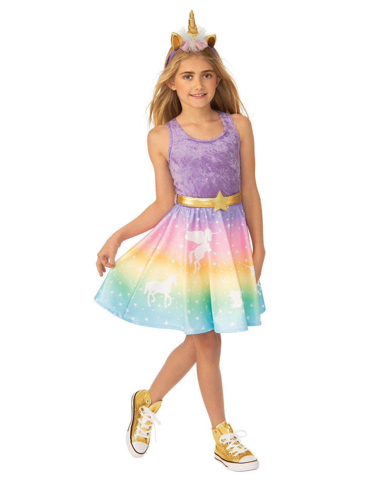 Kids Unicorn Girl Costume - costumes.com