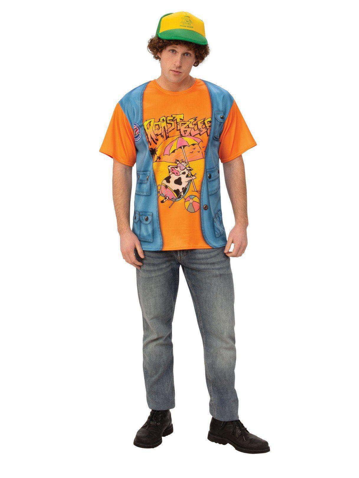 Adult Stranger Things Dustin T-Shirt - costumes.com